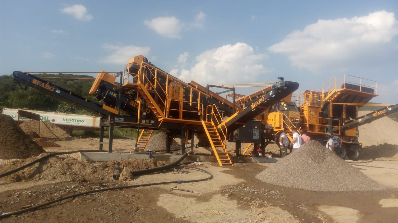 Нови Мобилна трошачка FABO Mobile crusher: снимка 12
