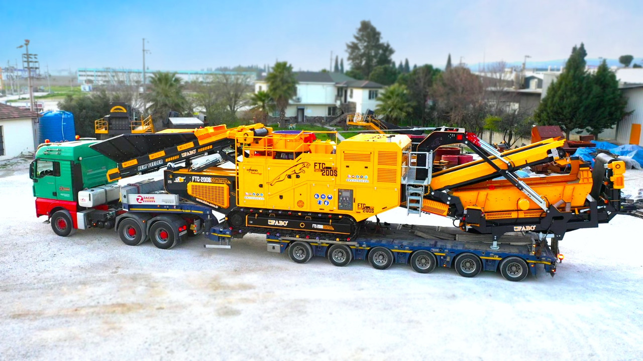 FABO Mobile crusher - Мобилна трошачка: снимка 4 FABO Mobile crusher - Мобилна трошачка: снимка 4