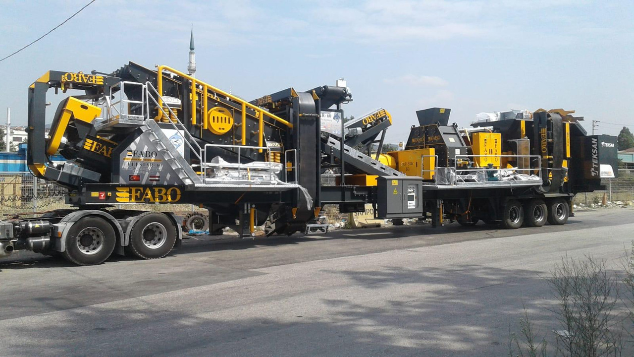 Нови Мобилна трошачка FABO Mobile crusher: снимка 21