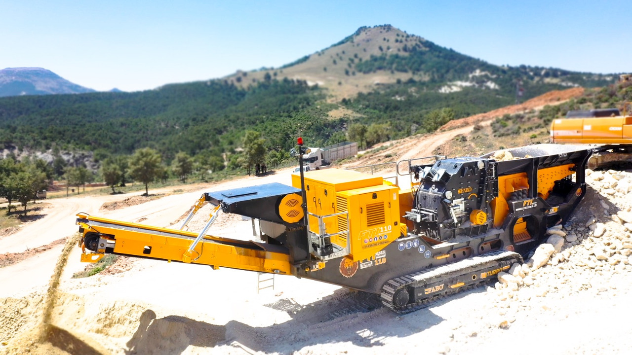 FABO Mobile crusher - Мобилна трошачка: снимка 1 FABO Mobile crusher - Мобилна трошачка: снимка 1