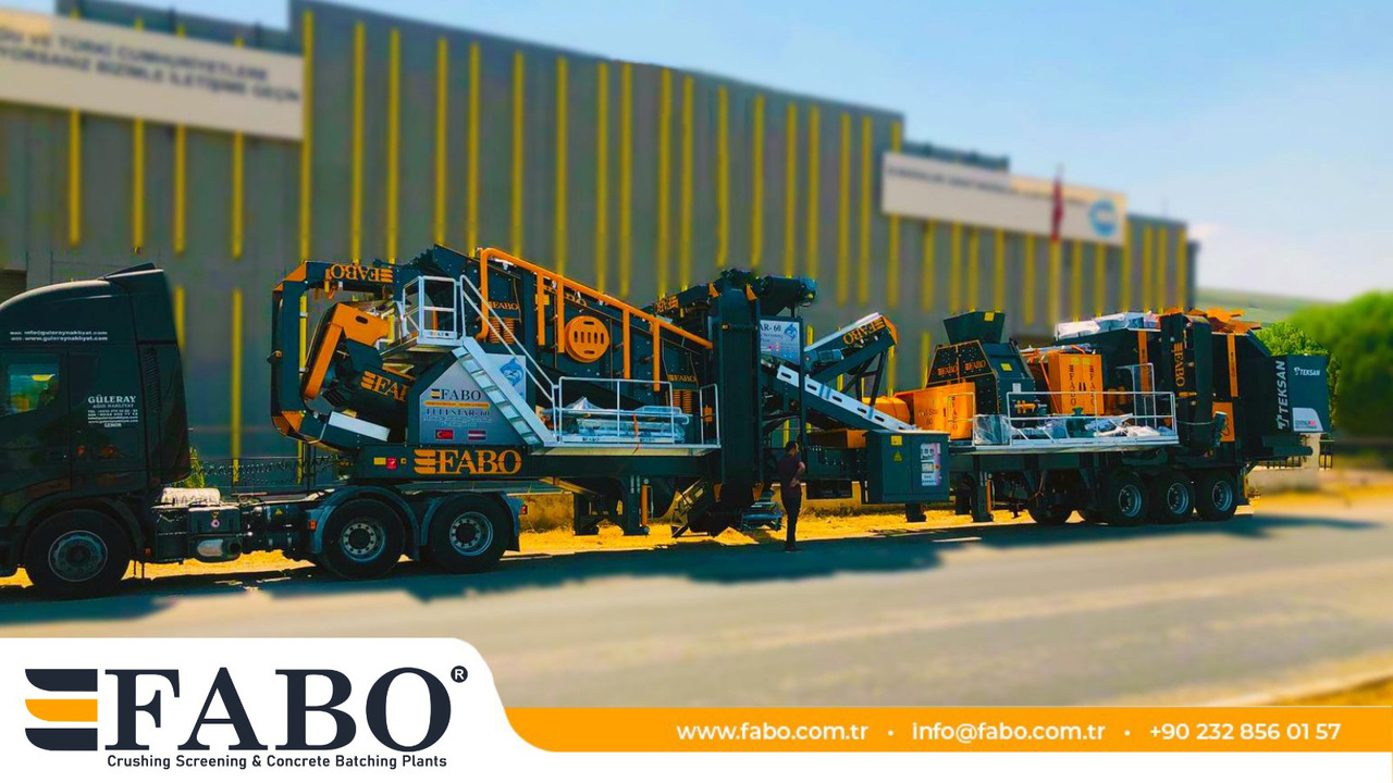 Нови Мобилна трошачка FABO Mobile crusher: снимка 20