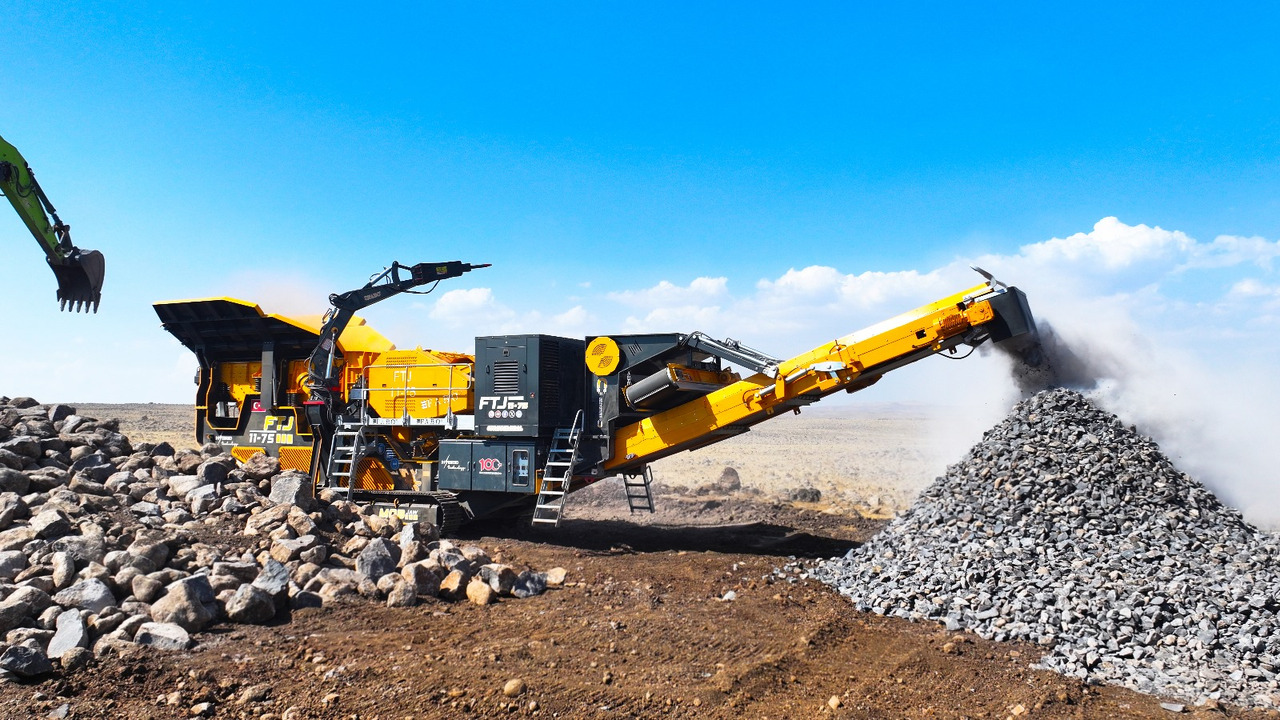FABO Mobile crusher - Мобилна трошачка: снимка 1 FABO Mobile crusher - Мобилна трошачка: снимка 1