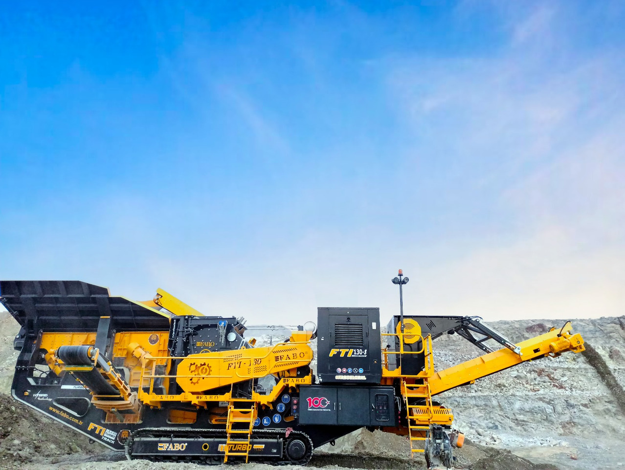 FABO Mobile crusher - Мобилна трошачка: снимка 3 FABO Mobile crusher - Мобилна трошачка: снимка 3
