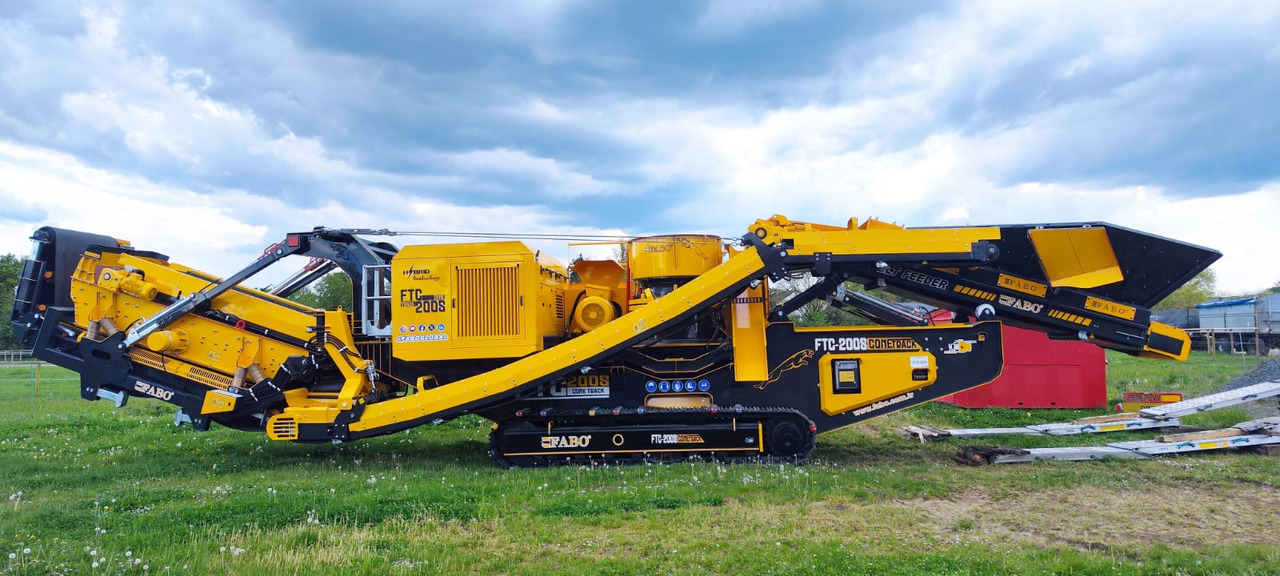 FABO Mobile crusher - Мобилна трошачка: снимка 1 FABO Mobile crusher - Мобилна трошачка: снимка 1