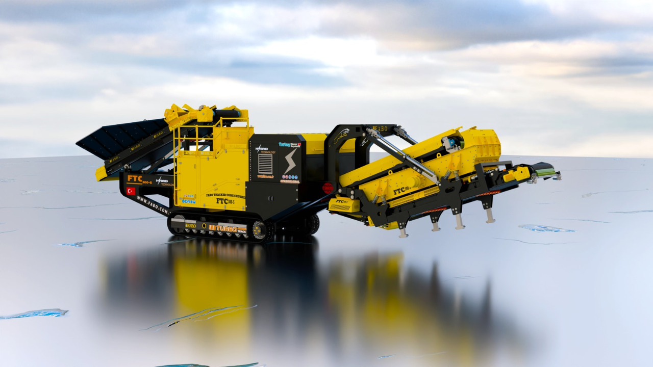 FABO Mobile crusher - Мобилна трошачка: снимка 1 FABO Mobile crusher - Мобилна трошачка: снимка 1