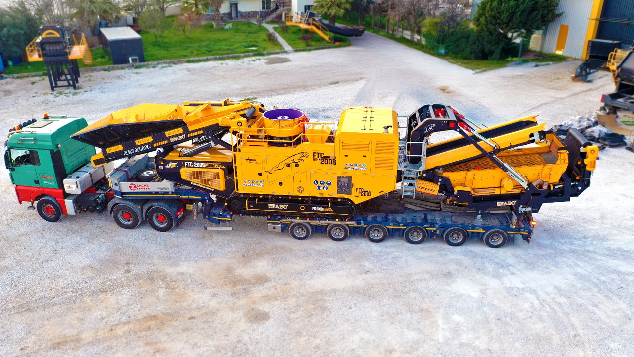 FABO Mobile crusher - Мобилна трошачка: снимка 3 FABO Mobile crusher - Мобилна трошачка: снимка 3