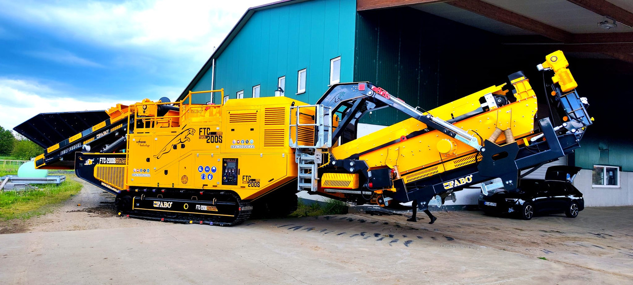 FABO Mobile crusher - Мобилна трошачка: снимка 2 FABO Mobile crusher - Мобилна трошачка: снимка 2