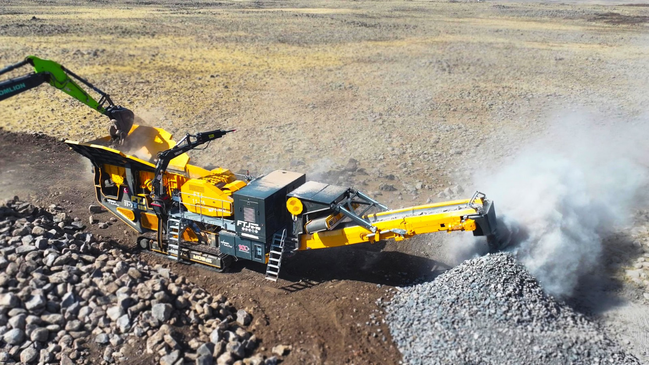 FABO Mobile crusher - Мобилна трошачка: снимка 2 FABO Mobile crusher - Мобилна трошачка: снимка 2