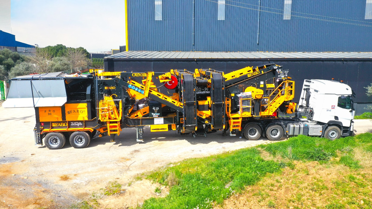 Нови Мобилна трошачка FABO Mobile crusher: снимка 5