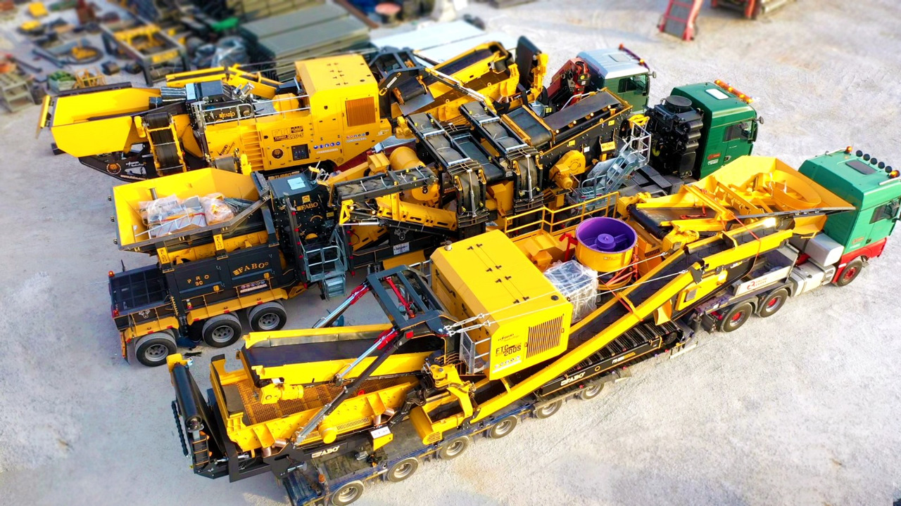 Нови Мобилна трошачка FABO Mobile crusher: снимка 12
