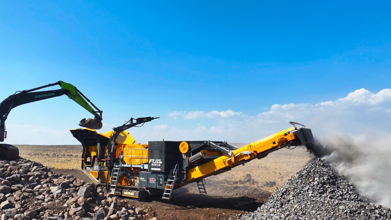 FABO Mobile crusher - Мобилна трошачка: снимка 4 FABO Mobile crusher - Мобилна трошачка: снимка 4