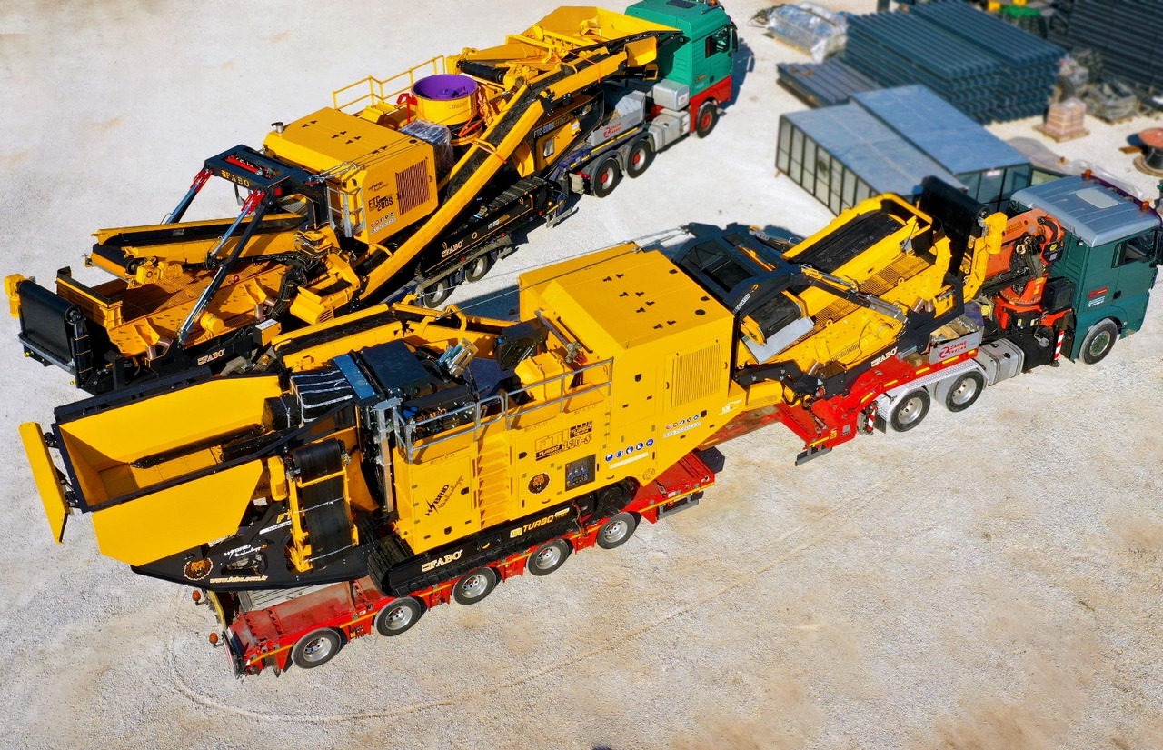 Нови Мобилна трошачка FABO Mobile crusher: снимка 7
