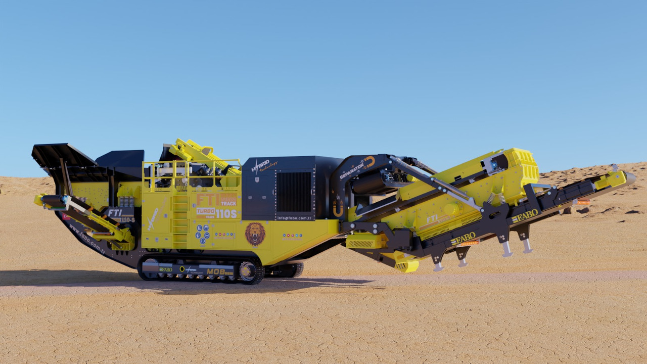 Нови Мобилна трошачка FABO Mobile crusher: снимка 16