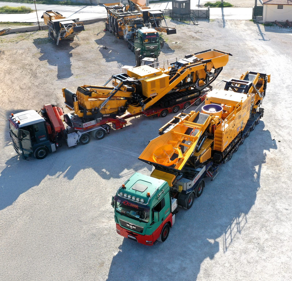 Нови Мобилна трошачка FABO Mobile crusher: снимка 13