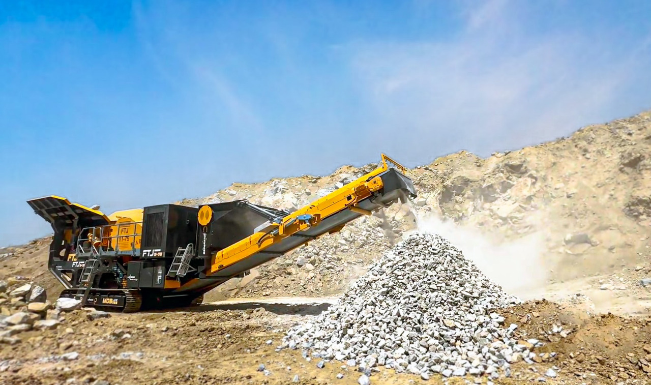FABO Mobile crusher - Мобилна трошачка: снимка 1 FABO Mobile crusher - Мобилна трошачка: снимка 1