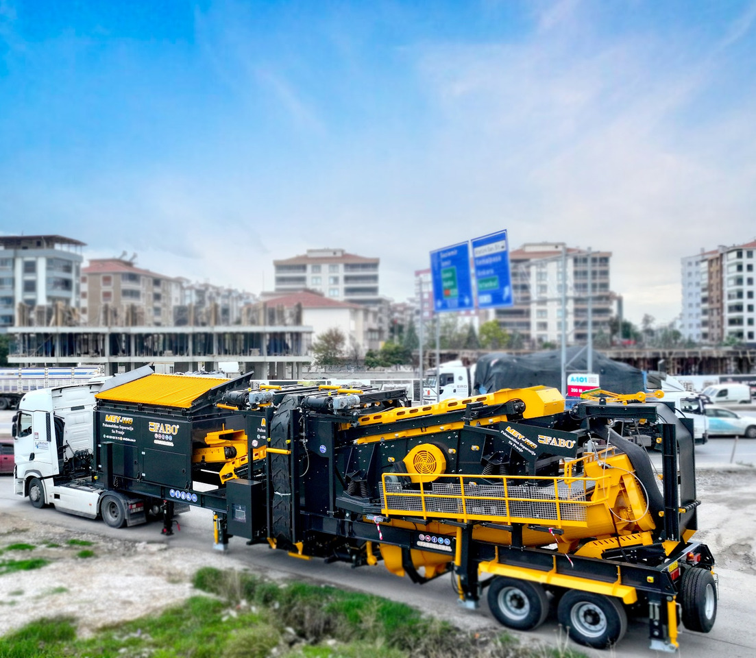 FABO Mobile crusher - Мобилна трошачка: снимка 1 FABO Mobile crusher - Мобилна трошачка: снимка 1