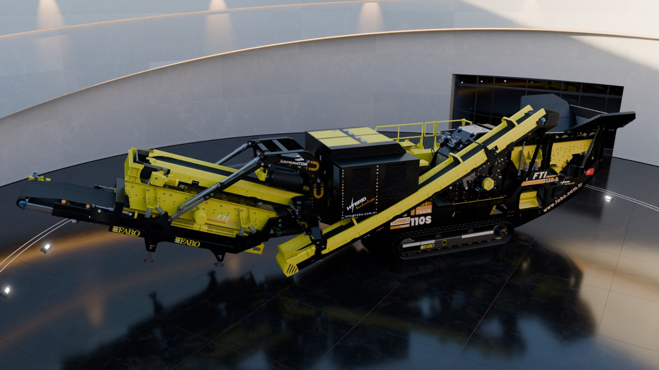 Нови Мобилна трошачка FABO Mobile crusher: снимка 17