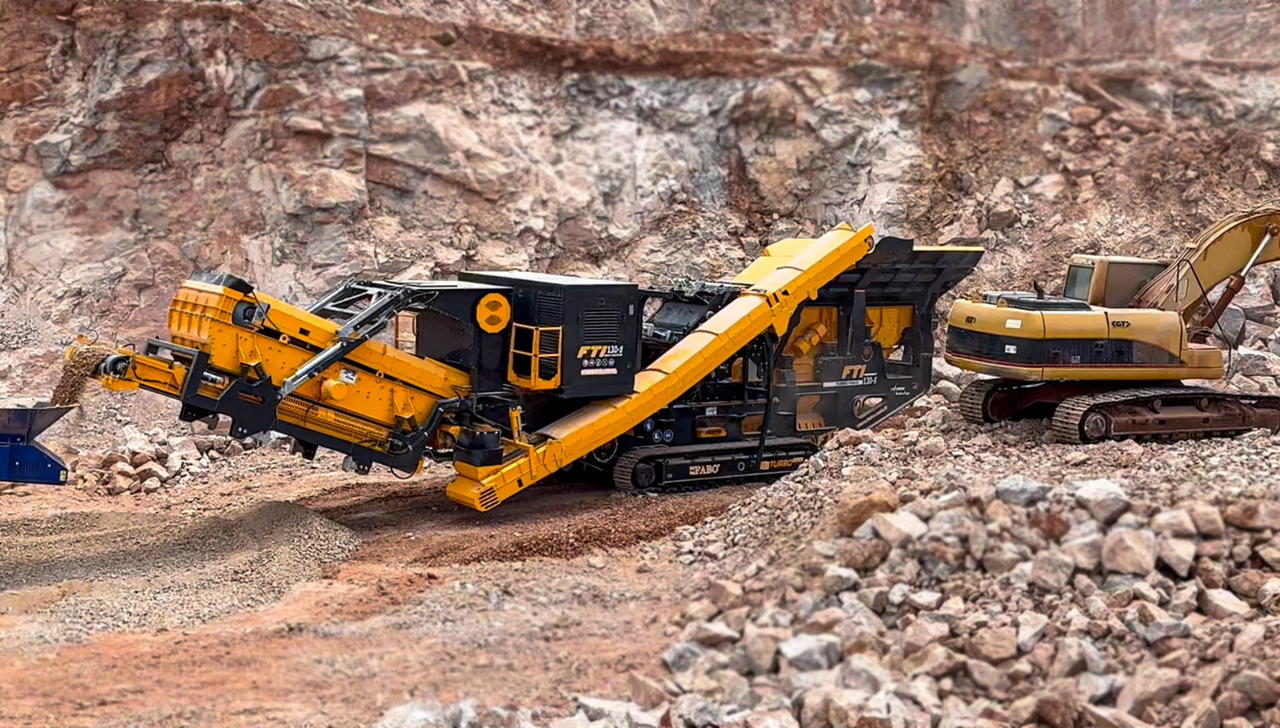 FABO Mobile crusher - Мобилна трошачка: снимка 2 FABO Mobile crusher - Мобилна трошачка: снимка 2
