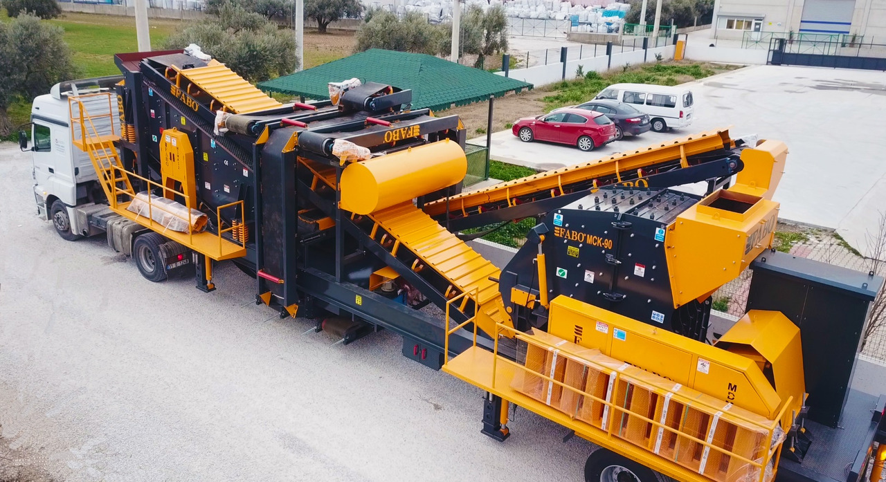 Нови Мобилна трошачка FABO Mobile crusher: снимка 5