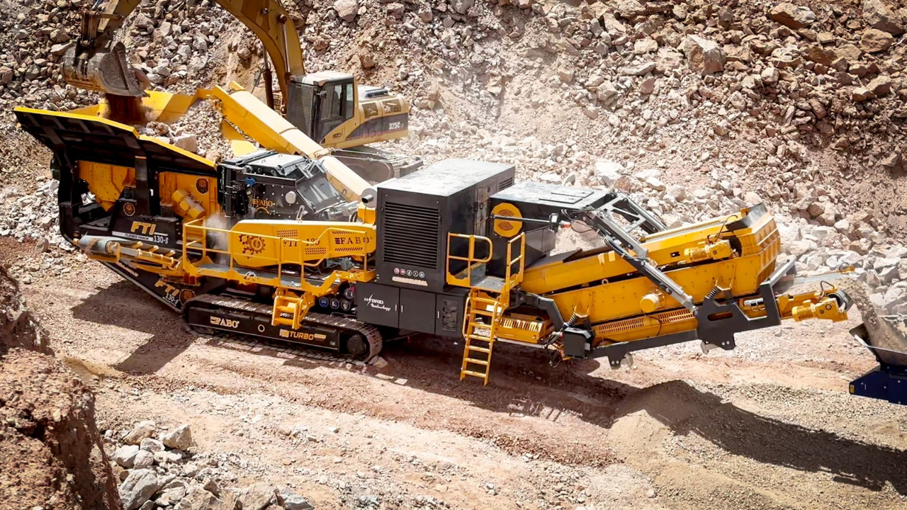FABO Mobile crusher - Мобилна трошачка: снимка 1 FABO Mobile crusher - Мобилна трошачка: снимка 1
