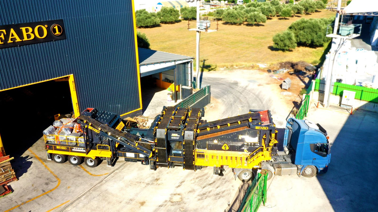 Нови Мобилна трошачка FABO Mobile crusher: снимка 5