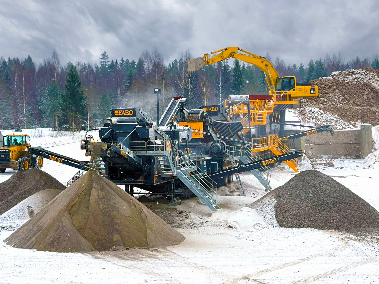 FABO Mobile crusher - Мобилна трошачка: снимка 4 FABO Mobile crusher - Мобилна трошачка: снимка 4