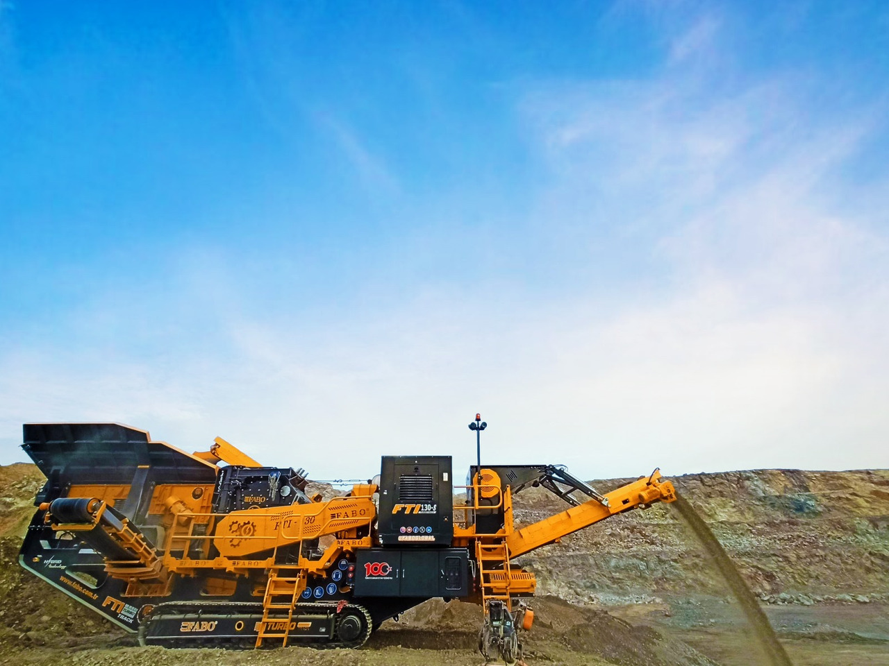 FABO Mobile crusher - Мобилна трошачка: снимка 4 FABO Mobile crusher - Мобилна трошачка: снимка 4