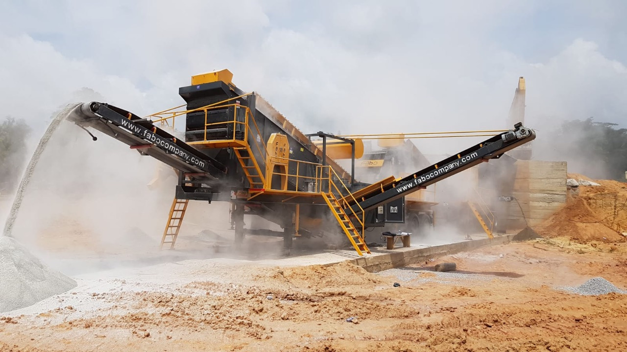 FABO Mobile crusher - Мобилна трошачка: снимка 1 FABO Mobile crusher - Мобилна трошачка: снимка 1