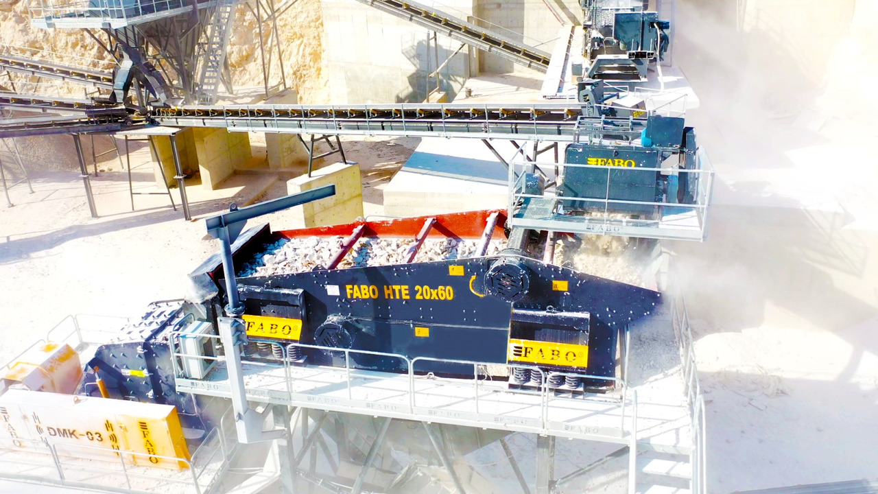 FABO Vibrating screen - Пресевна инсталация: снимка 4 FABO Vibrating screen - Пресевна инсталация: снимка 4