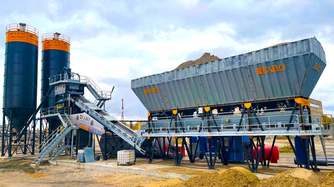 FABO compact concrete plant - Бетонов възел: снимка 1 FABO compact concrete plant - Бетонов възел: снимка 1