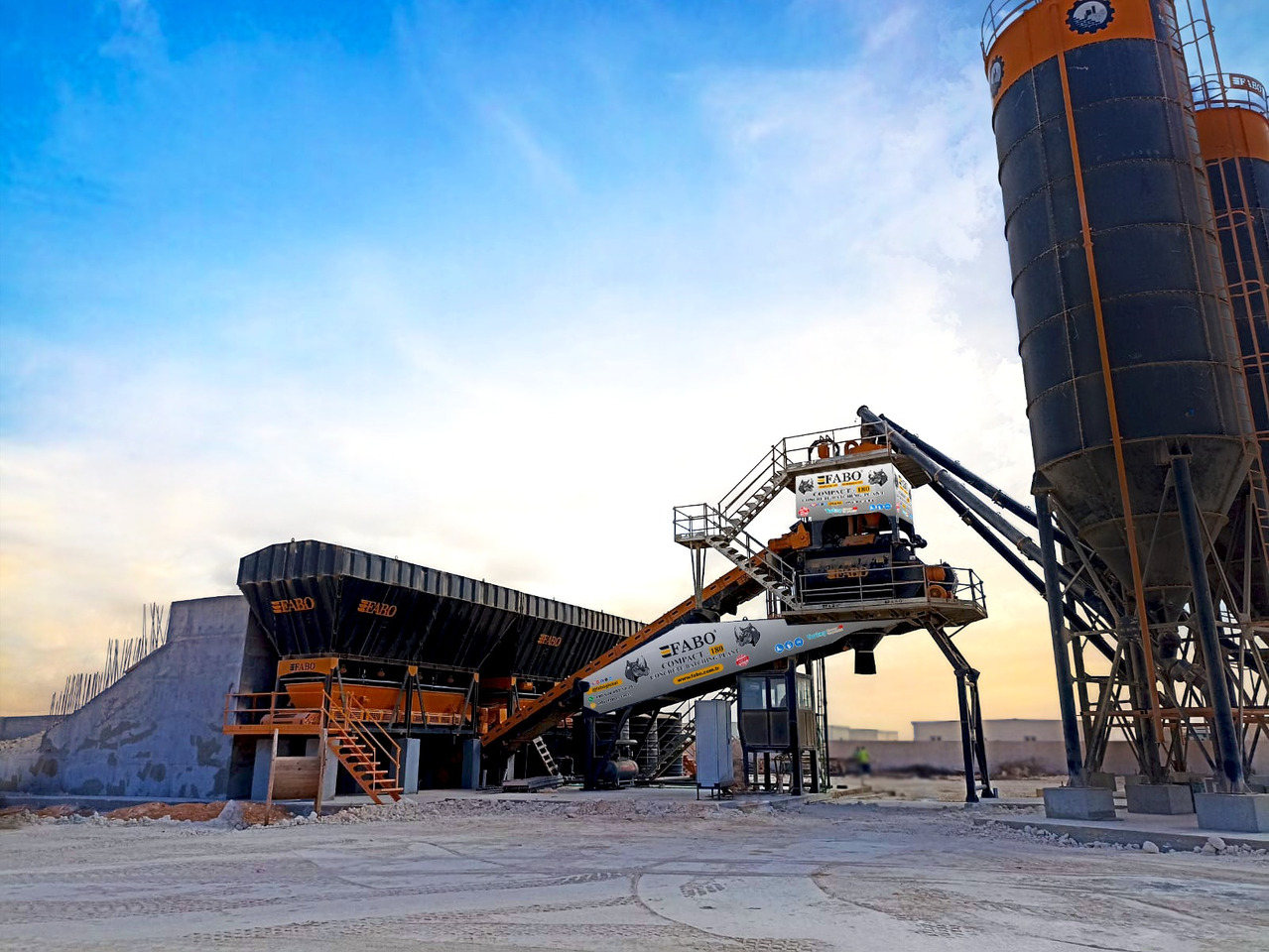 FABO compact concrete plant - Бетонов възел: снимка 3 FABO compact concrete plant - Бетонов възел: снимка 3