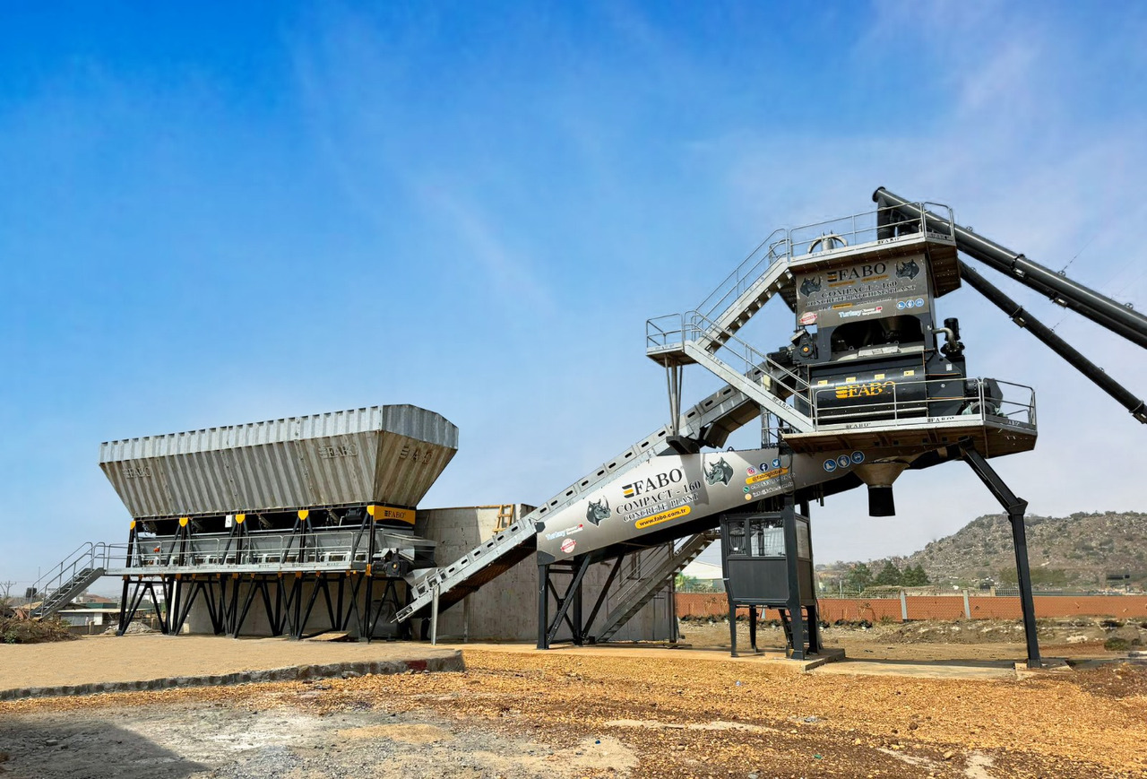 FABO compact concrete plant - Бетонов възел: снимка 5 FABO compact concrete plant - Бетонов възел: снимка 5
