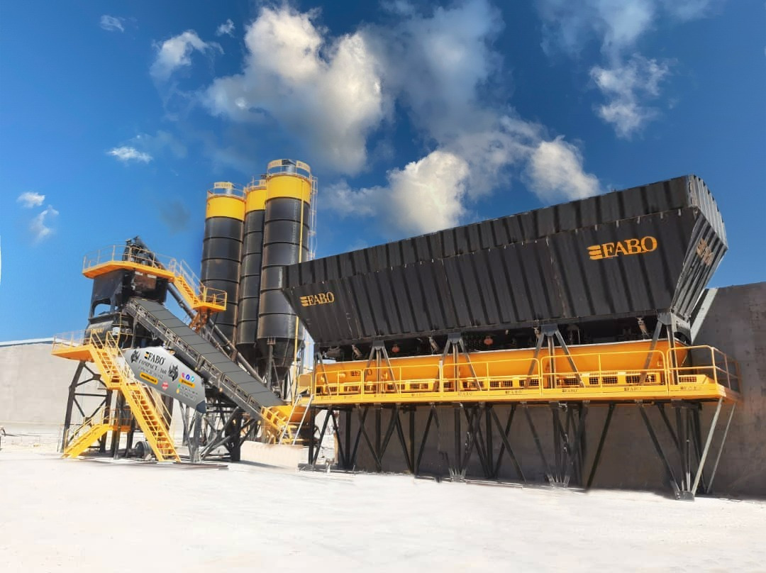 FABO compact concrete plant - Бетонов възел: снимка 1 FABO compact concrete plant - Бетонов възел: снимка 1