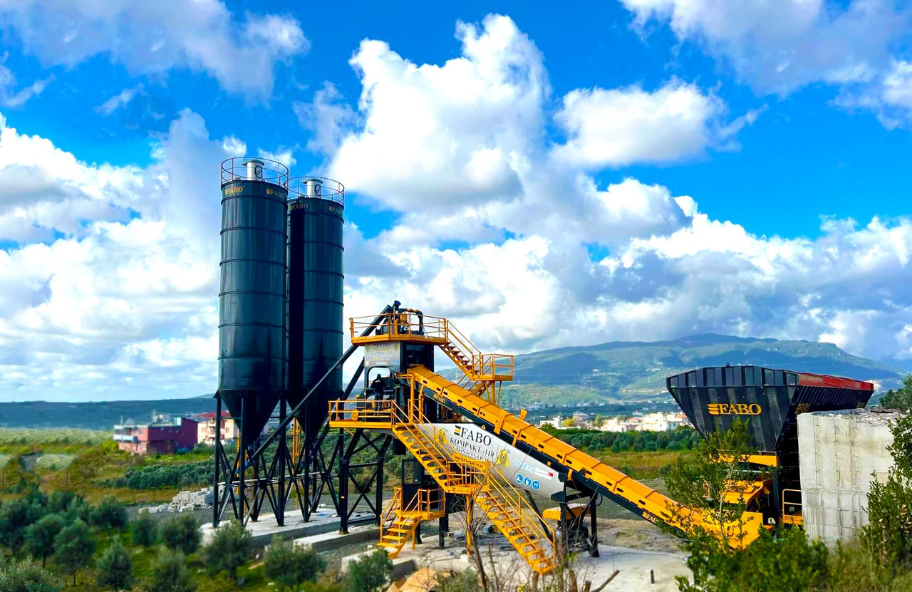 FABO compact concrete plant - Бетонов възел: снимка 1 FABO compact concrete plant - Бетонов възел: снимка 1