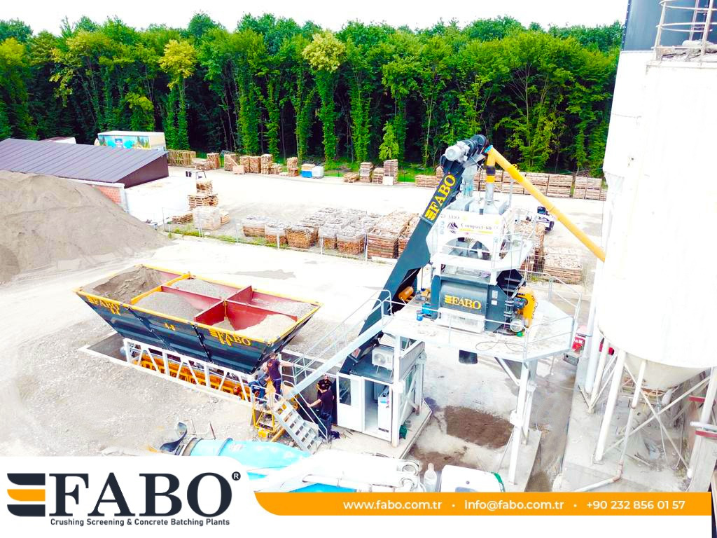 FABO compact concrete plant - Бетонов възел: снимка 3 FABO compact concrete plant - Бетонов възел: снимка 3