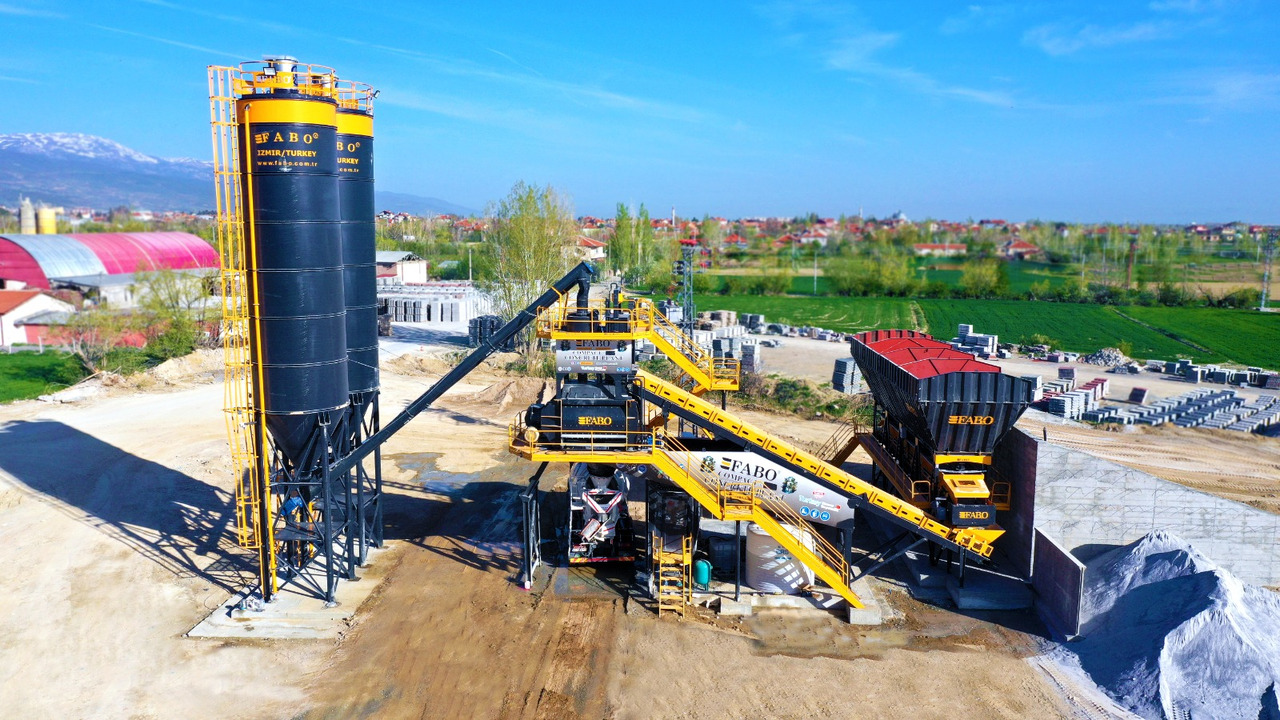 FABO compact concrete plant - Бетонов възел: снимка 5 FABO compact concrete plant - Бетонов възел: снимка 5