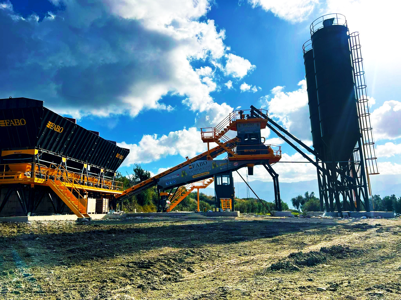 FABO compact concrete plant - Бетонов възел: снимка 2 FABO compact concrete plant - Бетонов възел: снимка 2