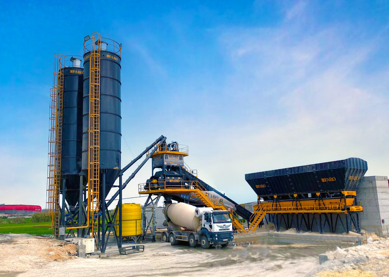 FABO compact concrete plant - Бетонов възел: снимка 2 FABO compact concrete plant - Бетонов възел: снимка 2