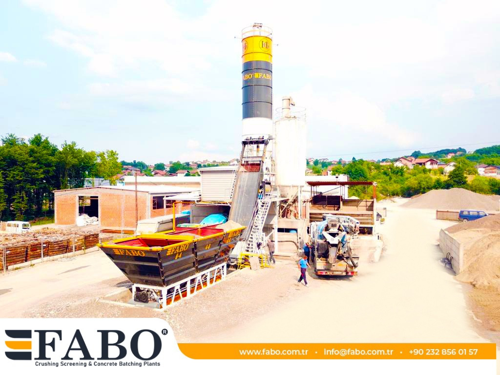 FABO compact concrete plant - Бетонов възел: снимка 3 FABO compact concrete plant - Бетонов възел: снимка 3