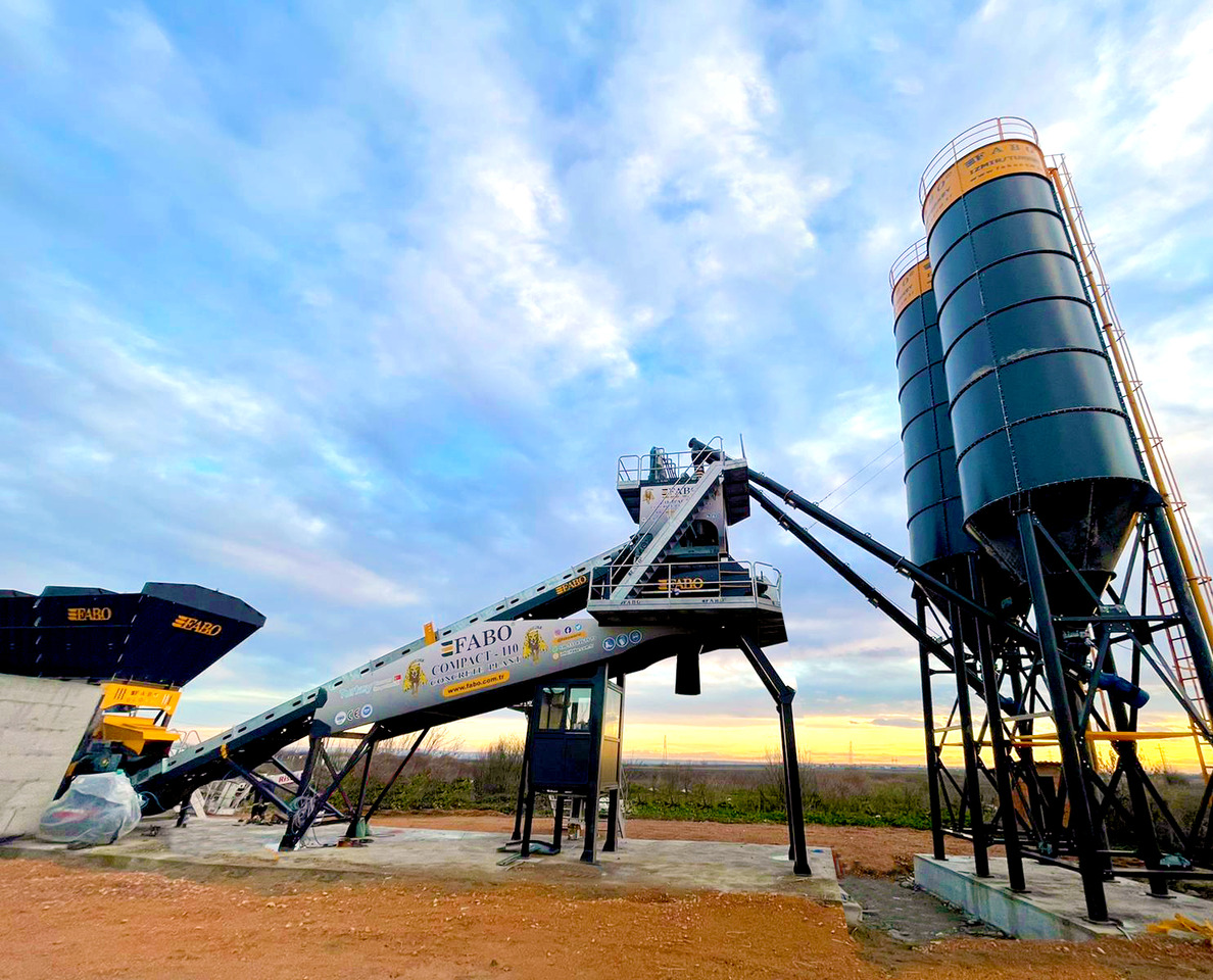 FABO compact concrete plant - Бетонов възел: снимка 2 FABO compact concrete plant - Бетонов възел: снимка 2