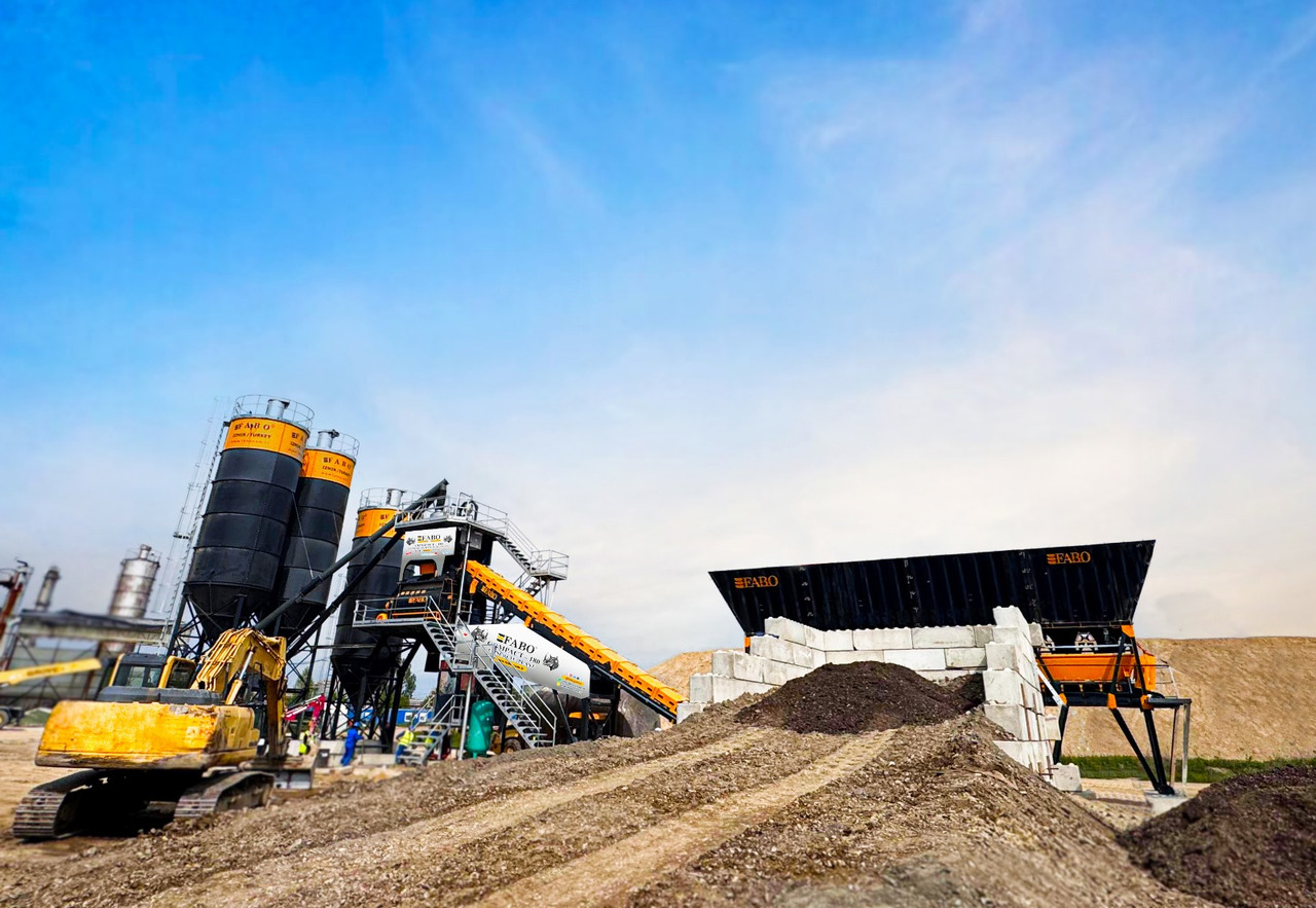 FABO compact concrete plant - Бетонов възел: снимка 2 FABO compact concrete plant - Бетонов възел: снимка 2