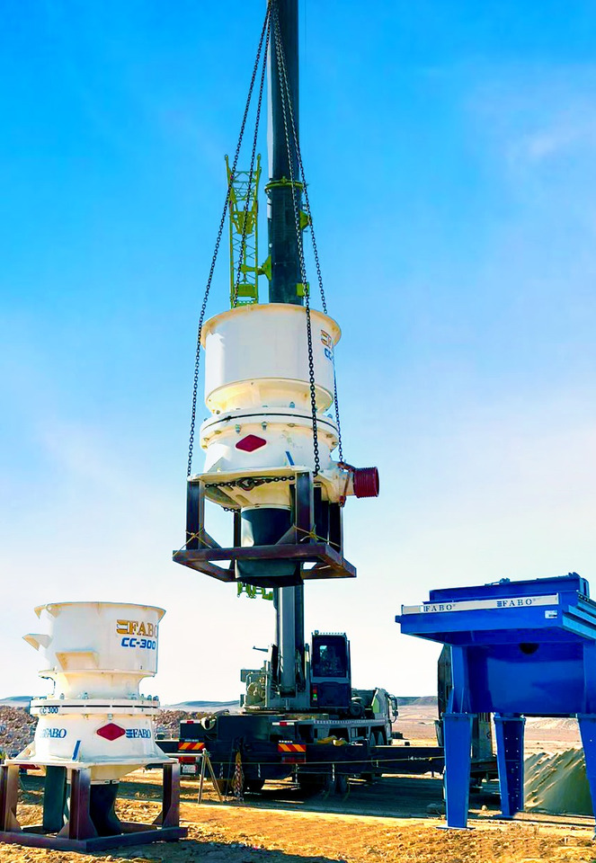 FABO cone crusher - Конусна трошачка: снимка 4 FABO cone crusher - Конусна трошачка: снимка 4