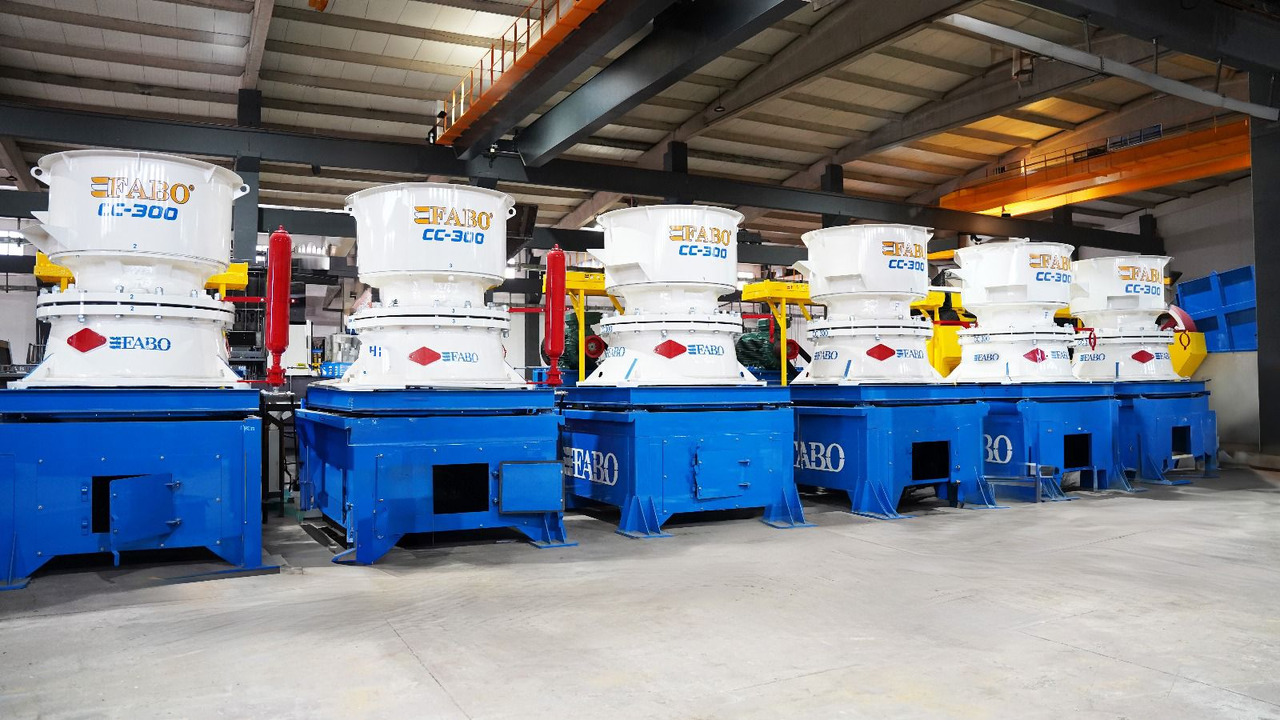 FABO cone crusher - Конусна трошачка: снимка 1 FABO cone crusher - Конусна трошачка: снимка 1