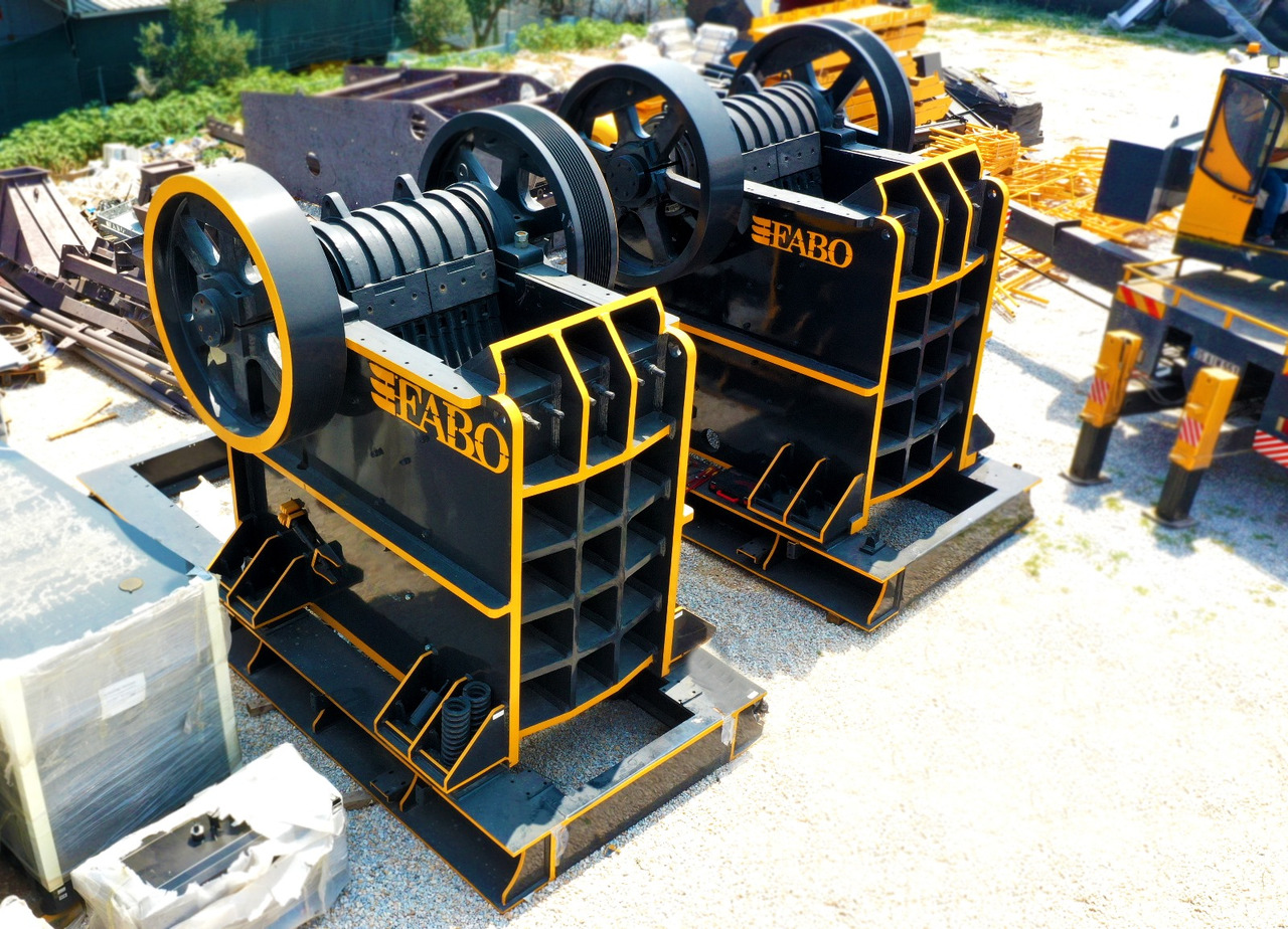 FABO jaw crusher - Челюстна трошачка: снимка 2 FABO jaw crusher - Челюстна трошачка: снимка 2