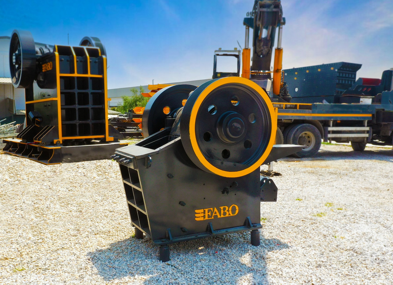 FABO jaw crusher - Челюстна трошачка: снимка 4 FABO jaw crusher - Челюстна трошачка: снимка 4
