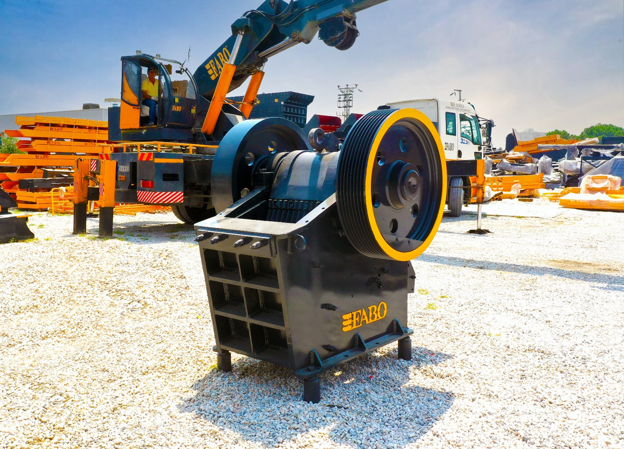 FABO jaw crusher - Челюстна трошачка: снимка 2 FABO jaw crusher - Челюстна трошачка: снимка 2
