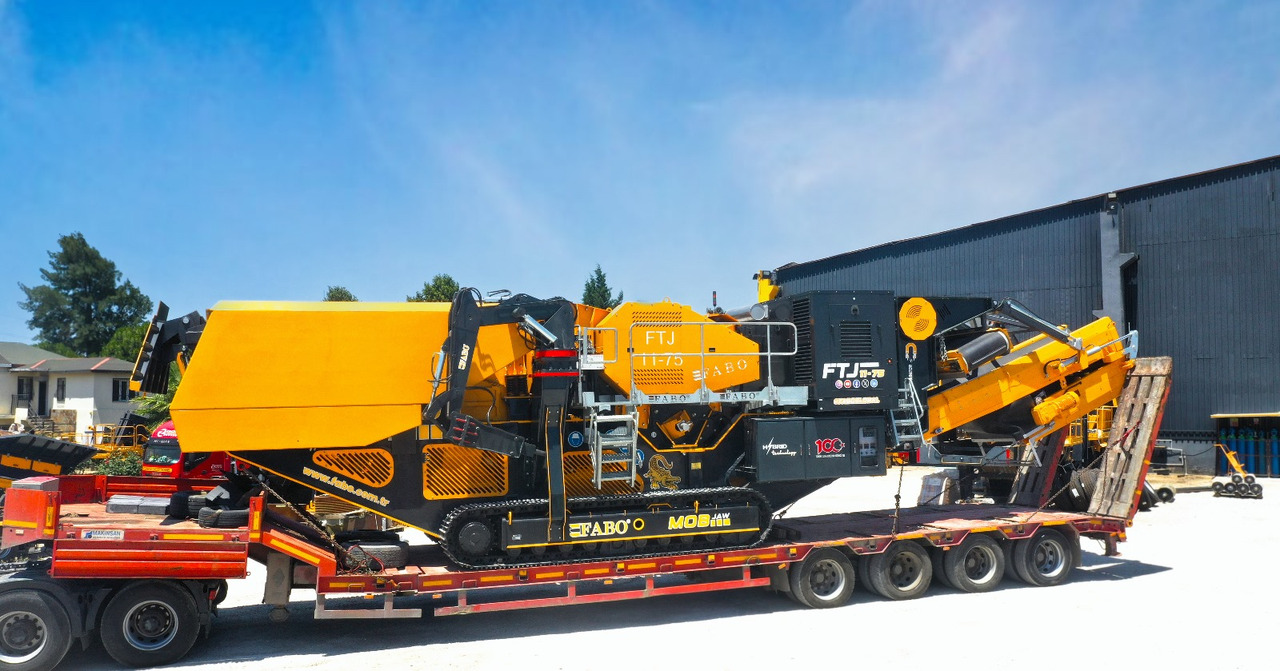 FABO mining machinery - crushing plant - Минна машина: снимка 1 FABO mining machinery - crushing plant - Минна машина: снимка 1