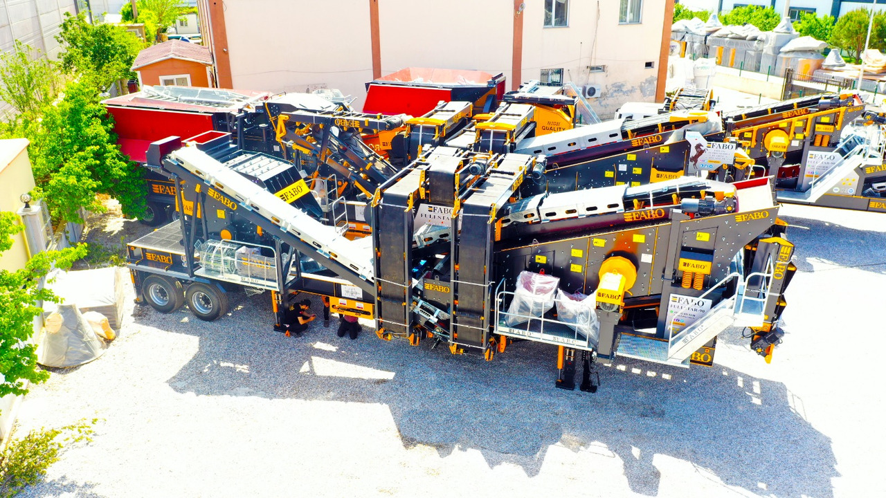 FABO mining machinery - crushing plant - Тунелопробивната машина: снимка 1 FABO mining machinery - crushing plant - Тунелопробивната машина: снимка 1