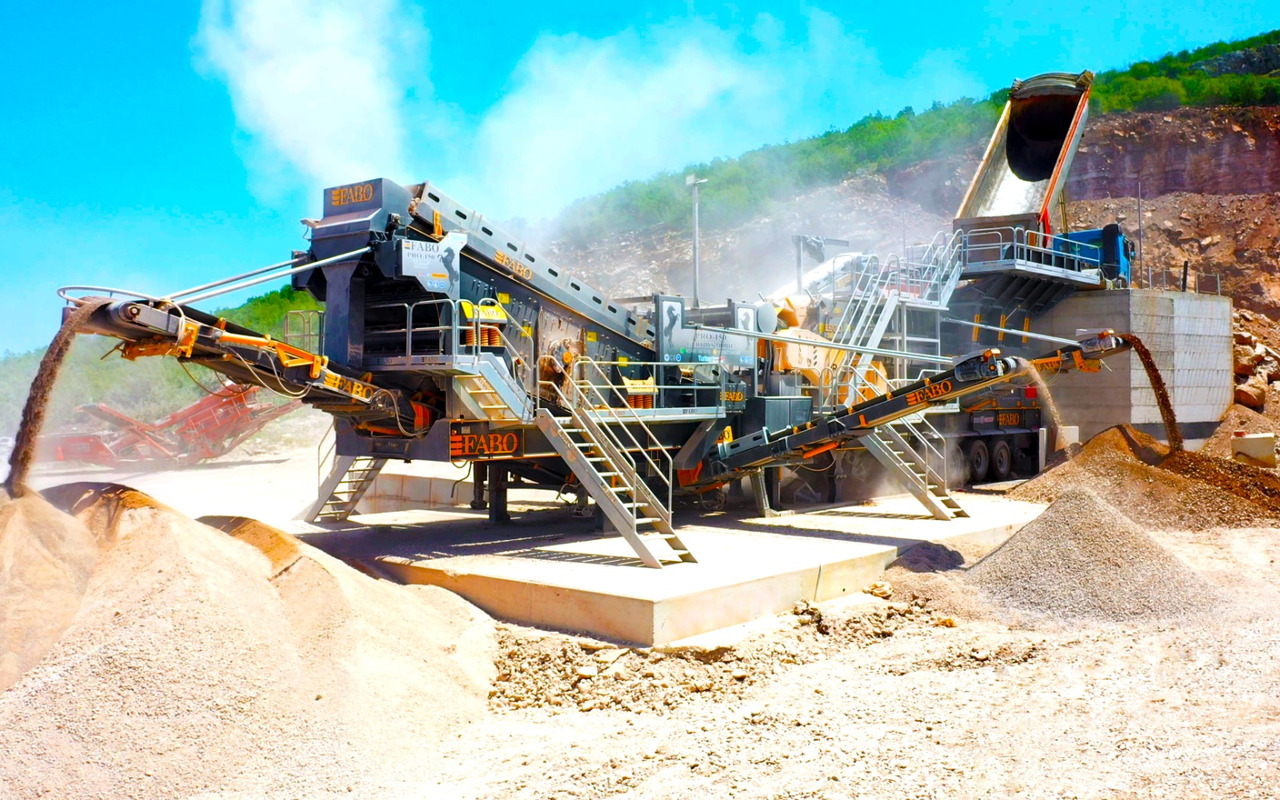 FABO mining machinery - crushing plant - Минна машина: снимка 1 FABO mining machinery - crushing plant - Минна машина: снимка 1