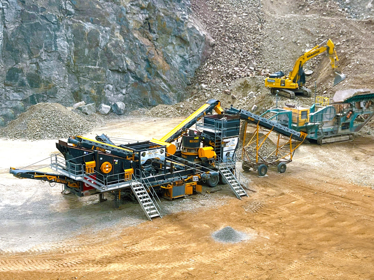 FABO mining machinery - crushing plant - Минна машина: снимка 3 FABO mining machinery - crushing plant - Минна машина: снимка 3